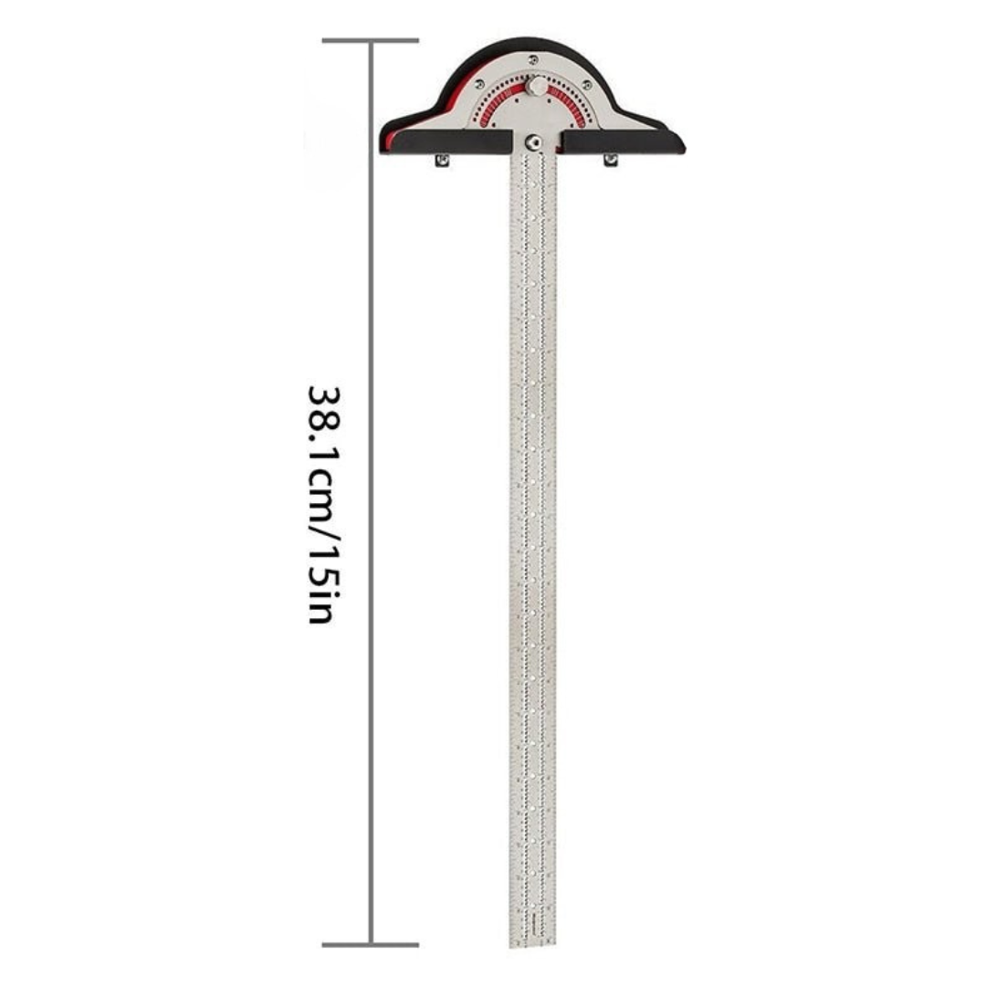 Mätverktyg Precision Stålregel för Träarbete