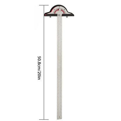 Mätverktyg Precision Stålregel för Träarbete