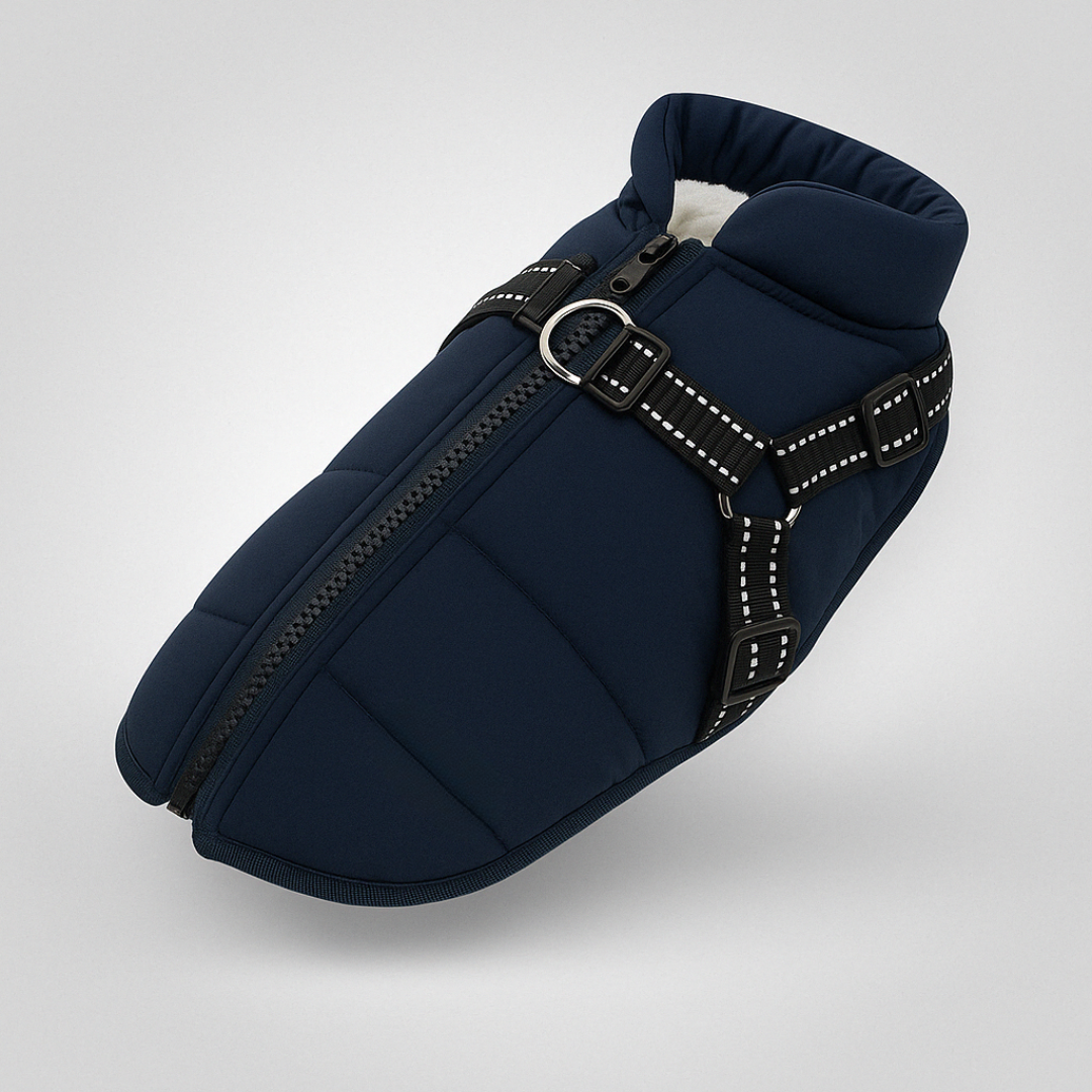 Hundjacka Vattentät Fleecejacka med Selen