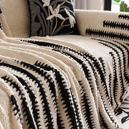 Homely Plush Soffa Mysig Anti-reptålig Full Täckning Sofföverdrag