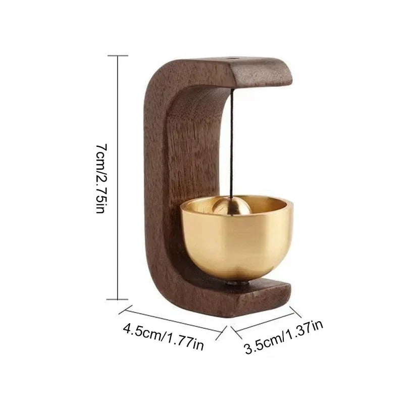 Carvallo – Elegant Träklämtare med Lugnande Ljud och Magnetisk Fäste