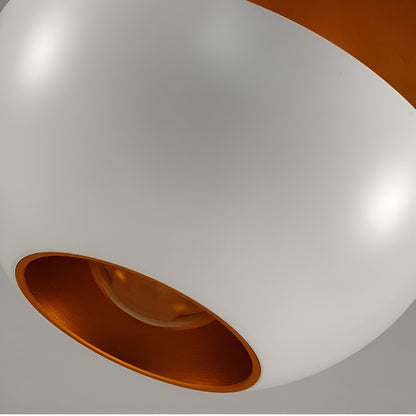 AppleGlow Taklampa – Konstnärlig E27 Taklampa i svart-vitt med solsdesign
