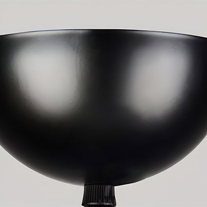 AppleGlow Taklampa – Konstnärlig E27 Taklampa i svart-vitt med solsdesign