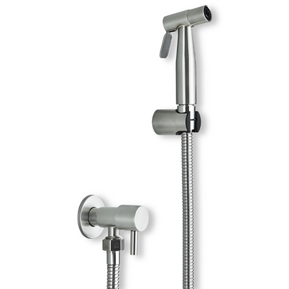 AquaGleam | Rostfri bidet-sprayhuvud med väggmontering – Hygienisk &amp; Hållbar