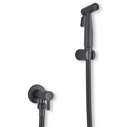 AquaGleam | Rostfri bidet-sprayhuvud med väggmontering – Hygienisk &amp; Hållbar