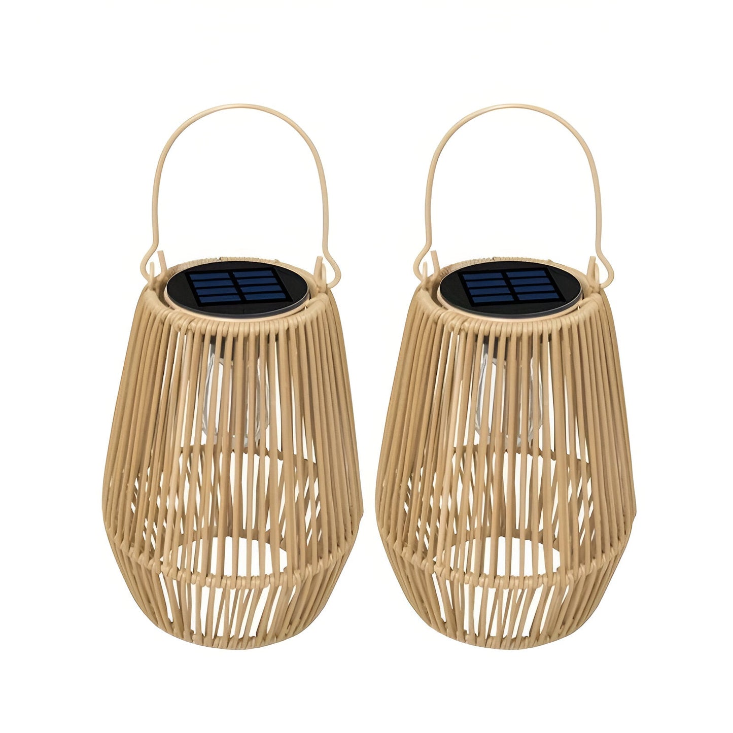 Carvallo – Elegant Hängande Lantern med Tidlös Rattan Charm