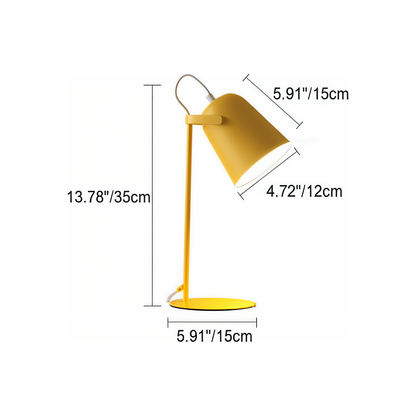 Nordisk LED Skrivbordslampa – Skonsamt Ljus med Ögonskydd för Skrivbord &amp; Nattduksbord