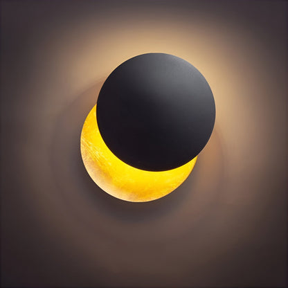 Lunara Halo | 360° roterbar LED-vägglampa med ambient ljus