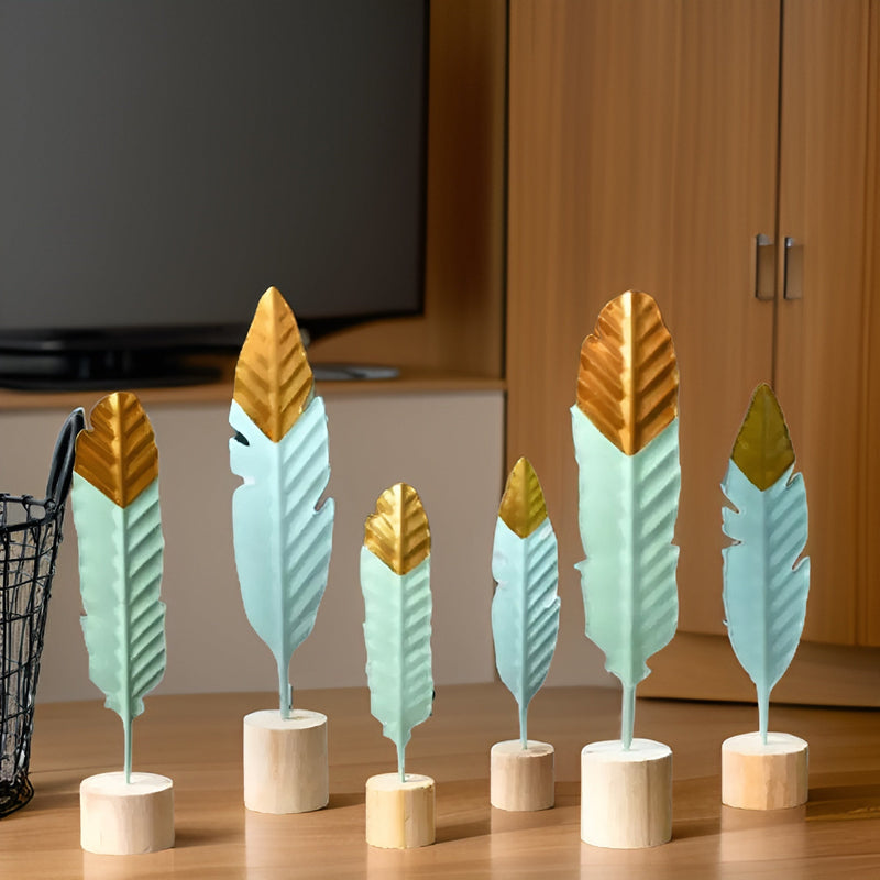 Carvallo – Miljövänliga fjärrformade mini trädekorationer för charmig heminredning