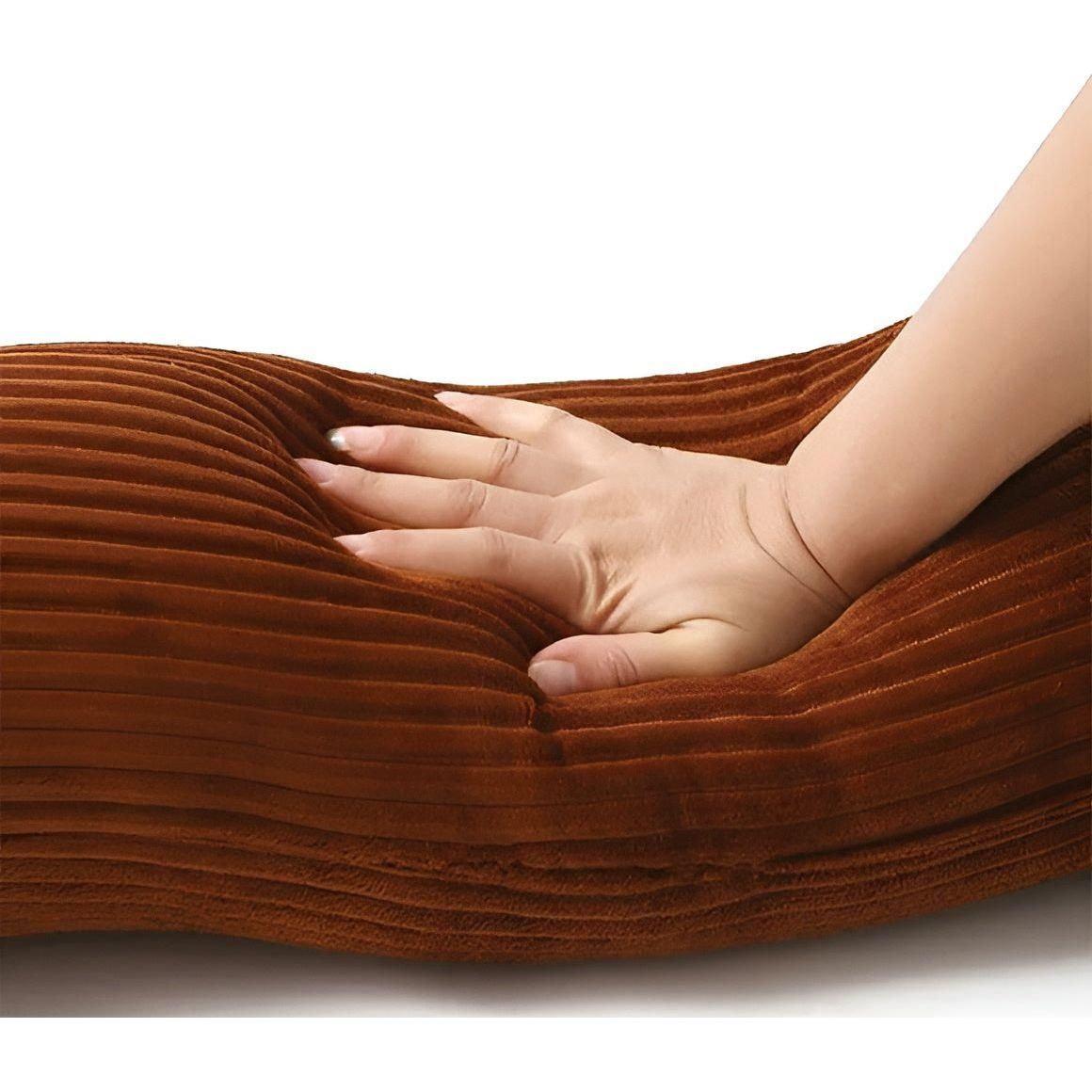 SnuggleHound Kudde - Ergonomisk Tax Plüsch Kudde