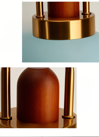 LumiMacaron Lampa | Nordisk metallhänglampa med LED, modern Macaron-design