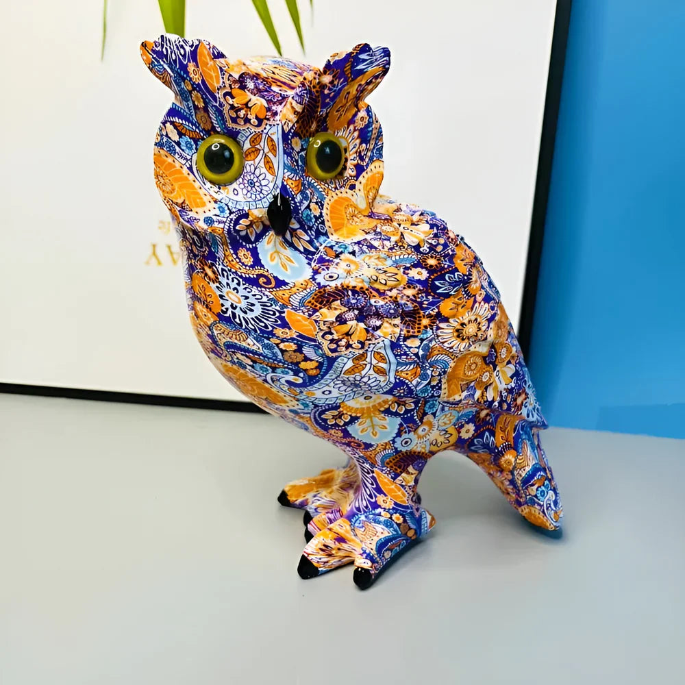 OwlAura – Enchanting owl sculpture for magical decor and lasting sophistication