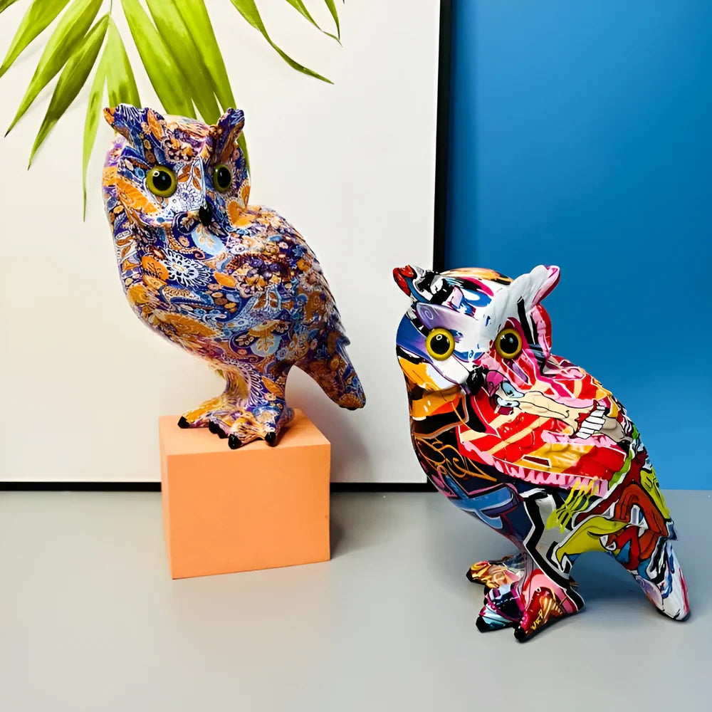 OwlAura – Enchanting owl sculpture for magical decor and lasting sophistication