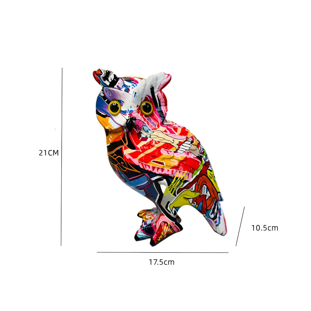 OwlAura – Enchanting owl sculpture for magical decor and lasting sophistication