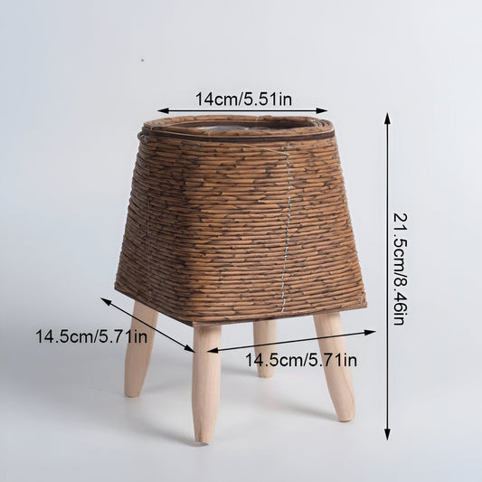 Carvallo - Dekorativ växtbox med rustik inspirerad design och tidlös accent för varje inomhusmiljö