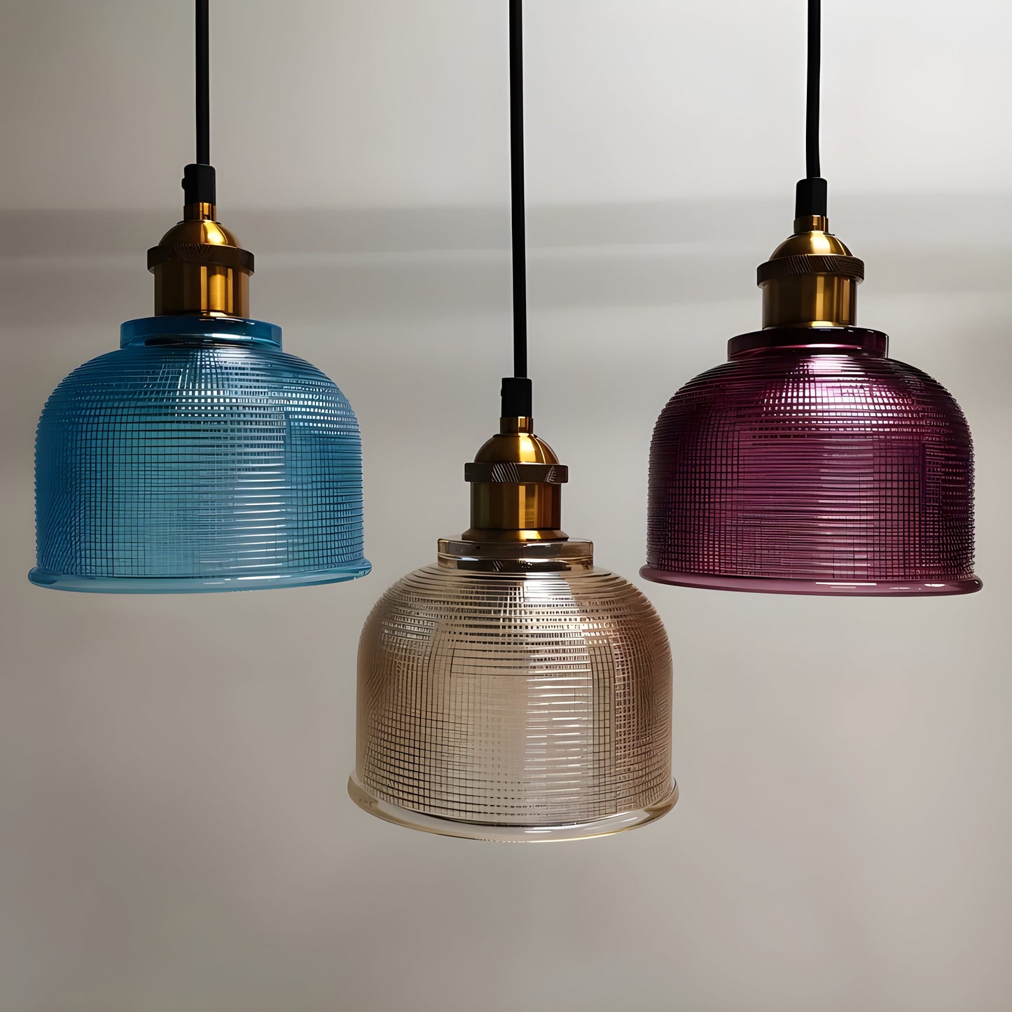 HeritageGlow Light - Glänsande Vintage-Klocka- Pendellampa