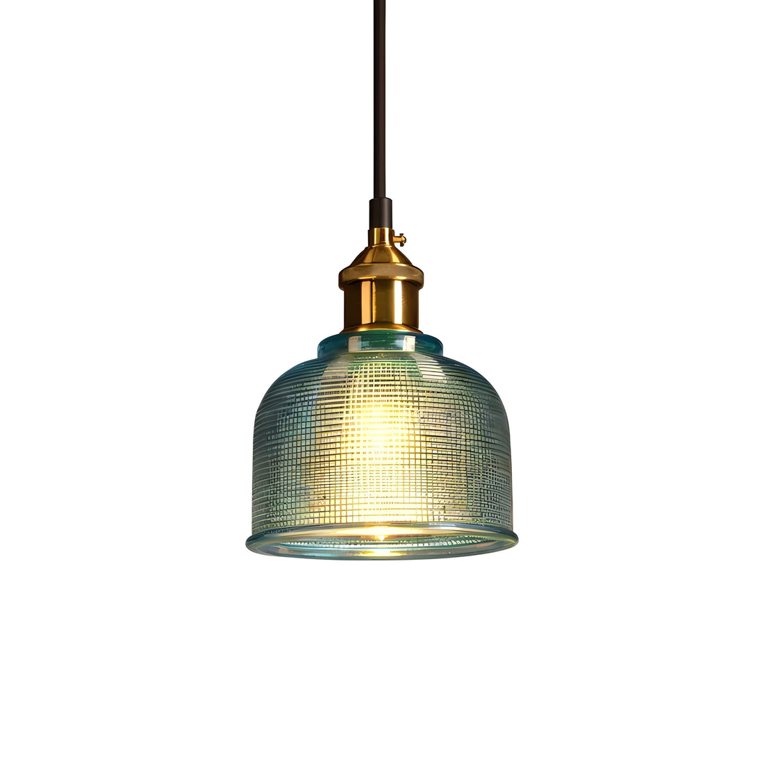 HeritageGlow Light - Glänsande Vintage-Klocka- Pendellampa