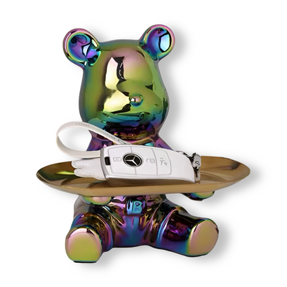 Happy Bear | Modernt keramikfigurställ för stiliga inredningsdetaljer