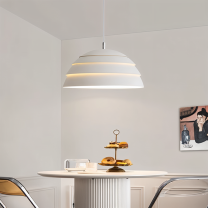 Lunava | Minimalistisk pendellampa med kupolskärm