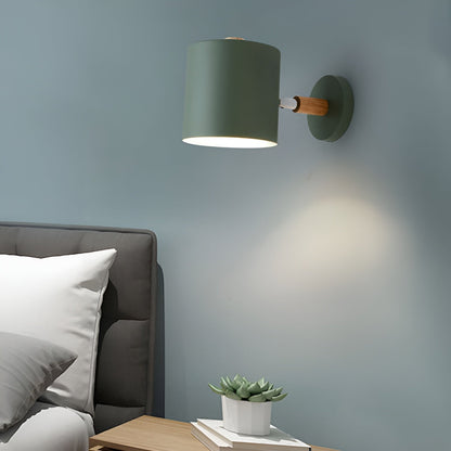 Justerbar vägglampa med pastell elegans