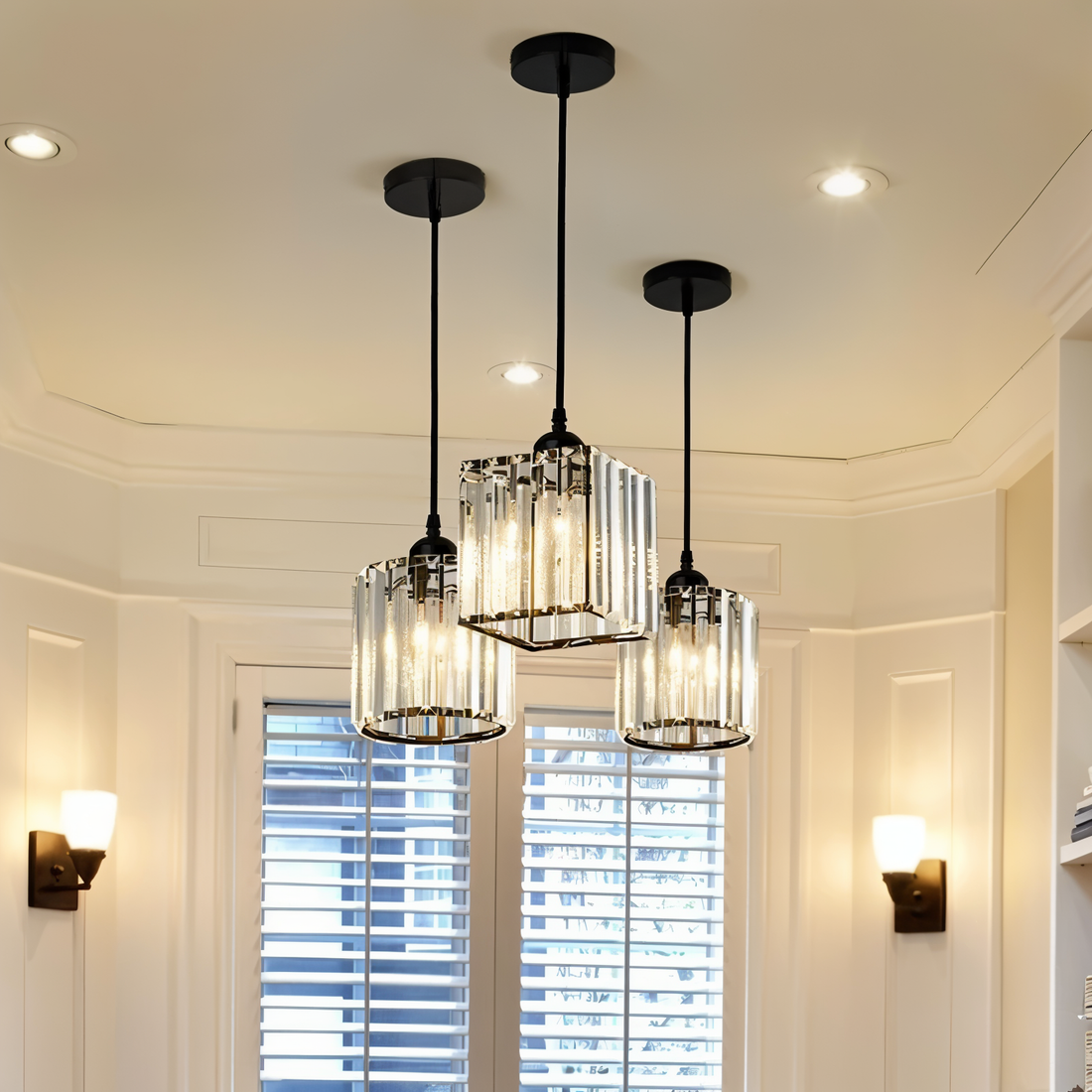 Aegis – Elegant LED Pendellampa för matsal, vardagsrum &amp; hall