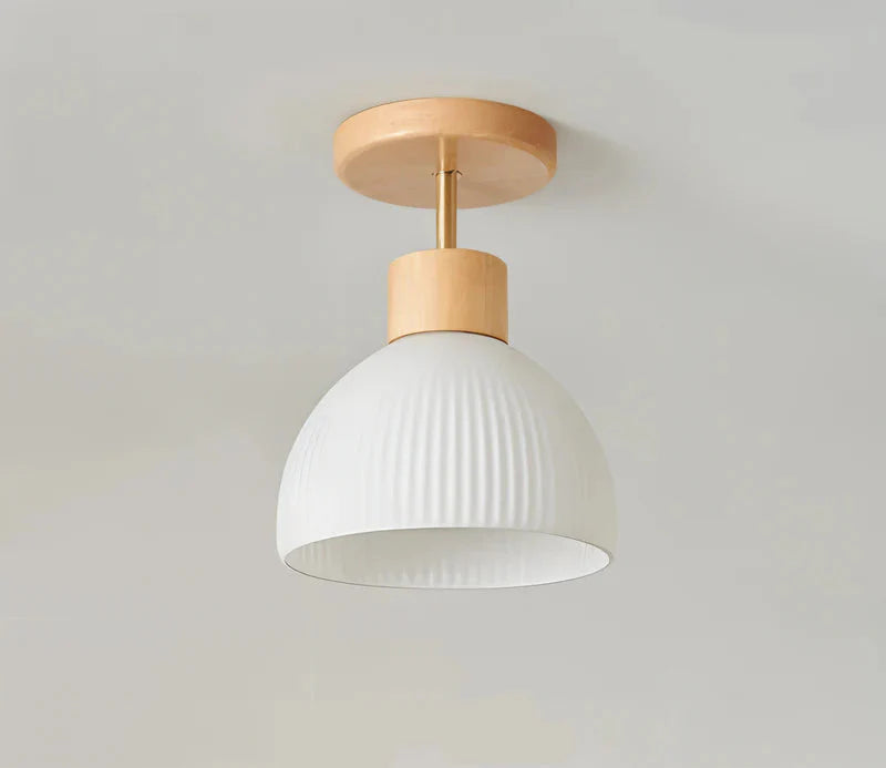 NordicGlow – LED taklampa med ribbat design och ljusstark belysning