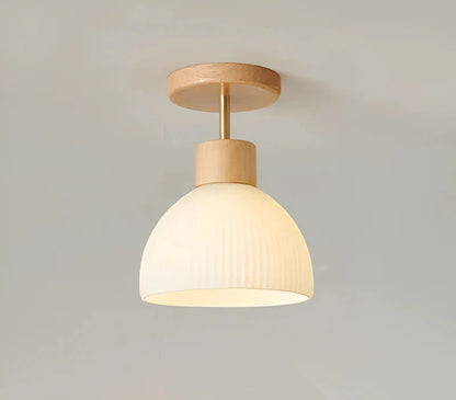 NordicGlow – LED taklampa med ribbat design och ljusstark belysning