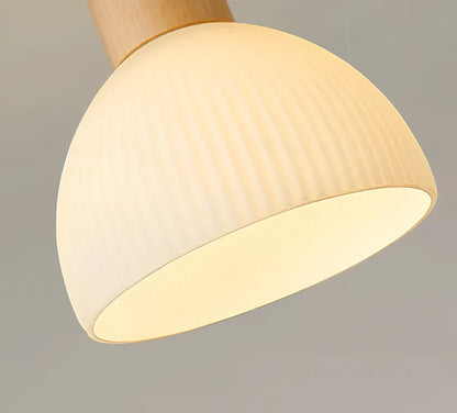 NordicGlow – LED taklampa med ribbat design och ljusstark belysning