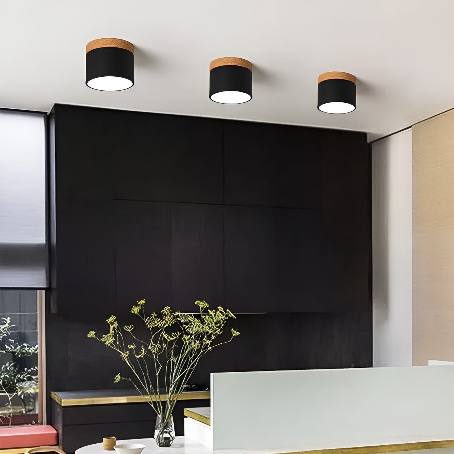 Carvallo – Minimalistisk Zylinder taklampa med Varm Ljus Accent