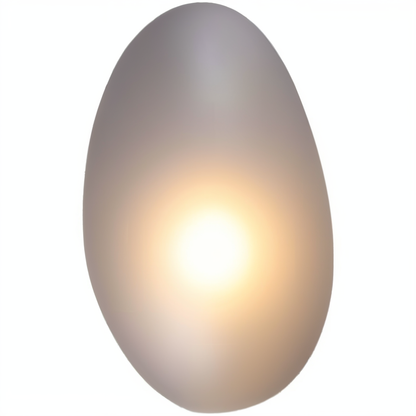 PebbleHue Vägglampa - LED Vägglampa i Glas i Nordisk Stil