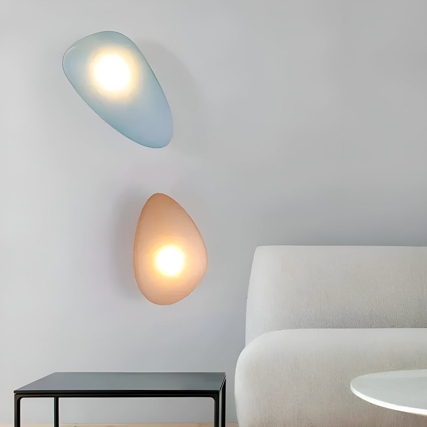 LED Vägglampa i Kieselstein Design – Dekorativ nordisk design för vardagsrum och hall