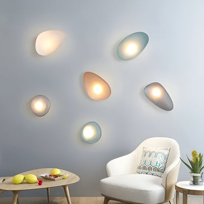 LED Vägglampa i Kieselstein Design – Dekorativ nordisk design för vardagsrum och hall