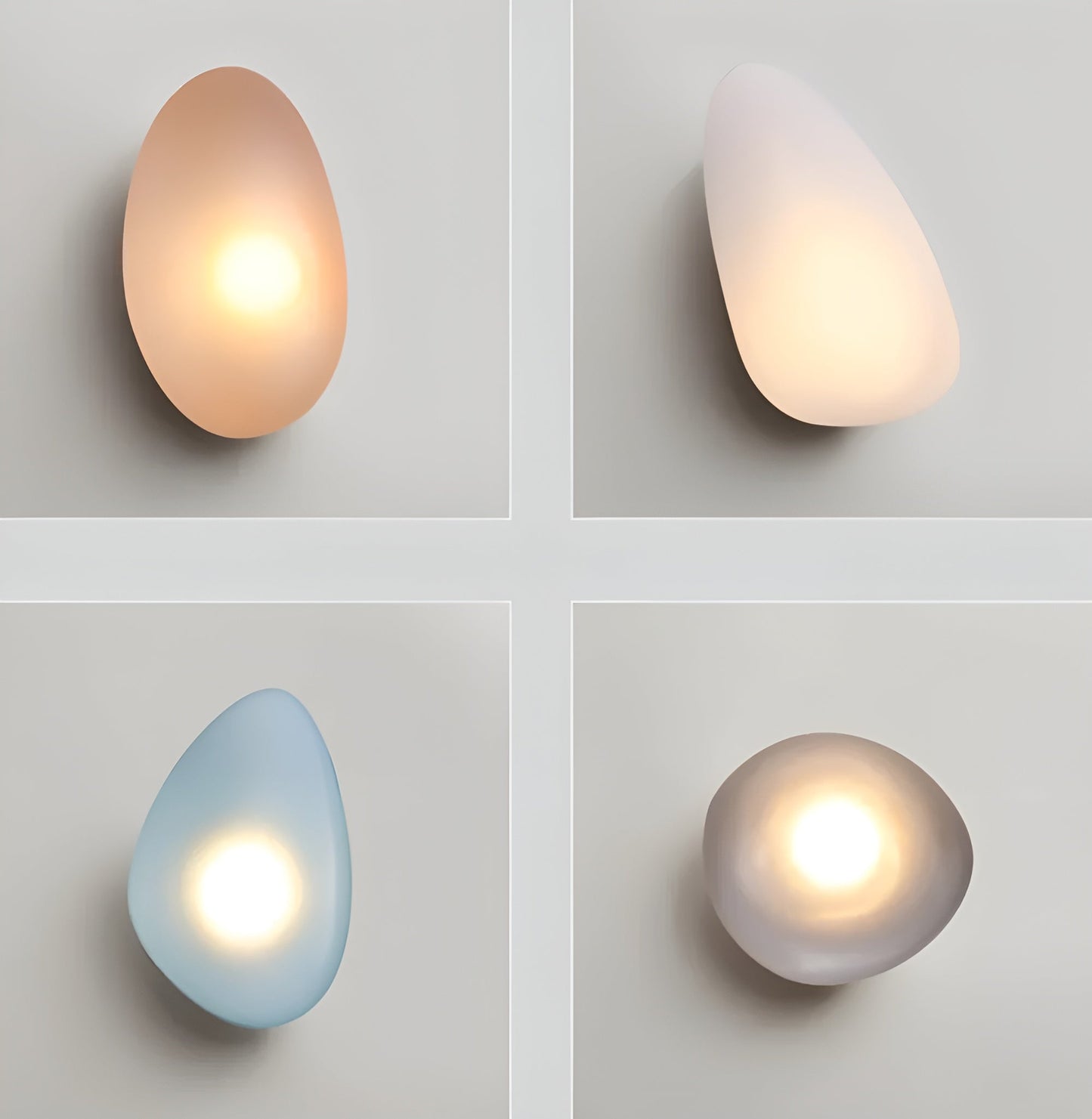 LED Vägglampa i Kieselstein Design – Dekorativ nordisk design för vardagsrum och hall