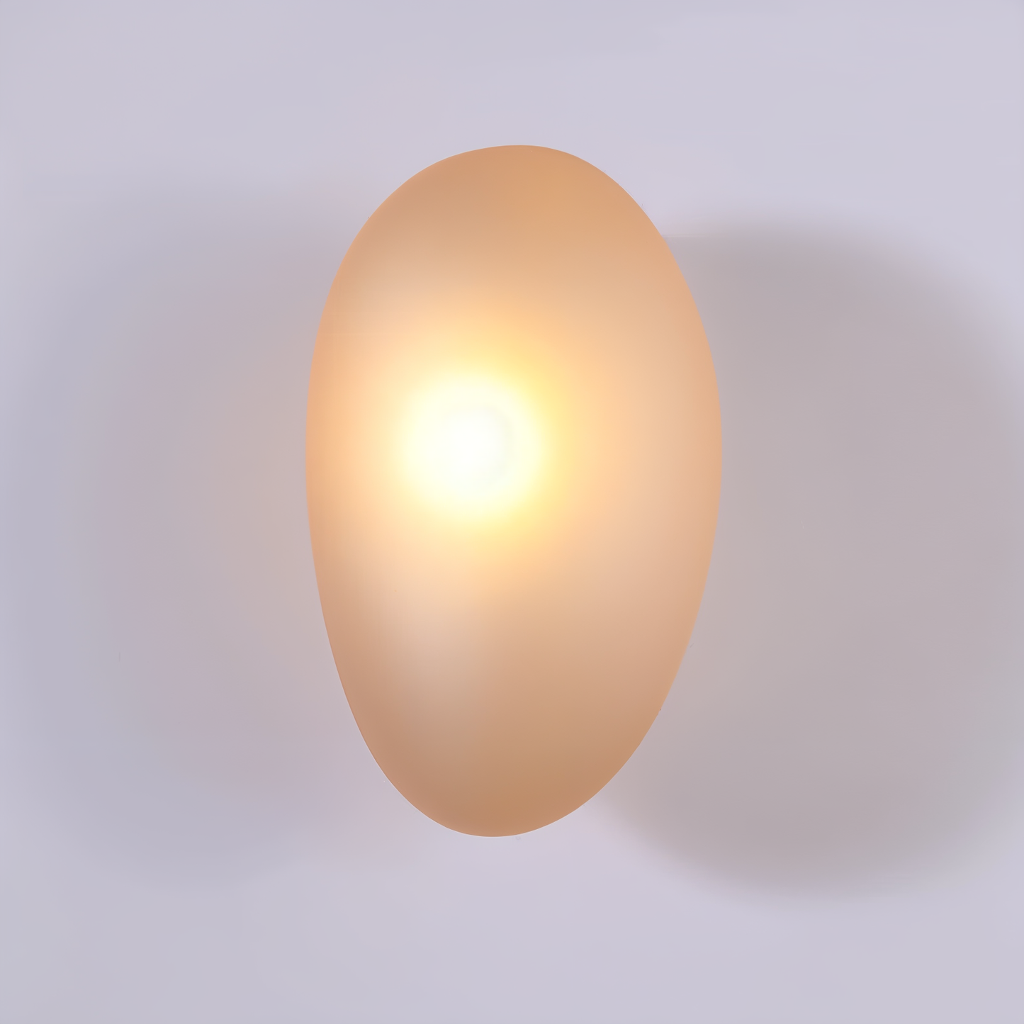 PebbleHue Vägglampa - LED Vägglampa i Glas i Nordisk Stil