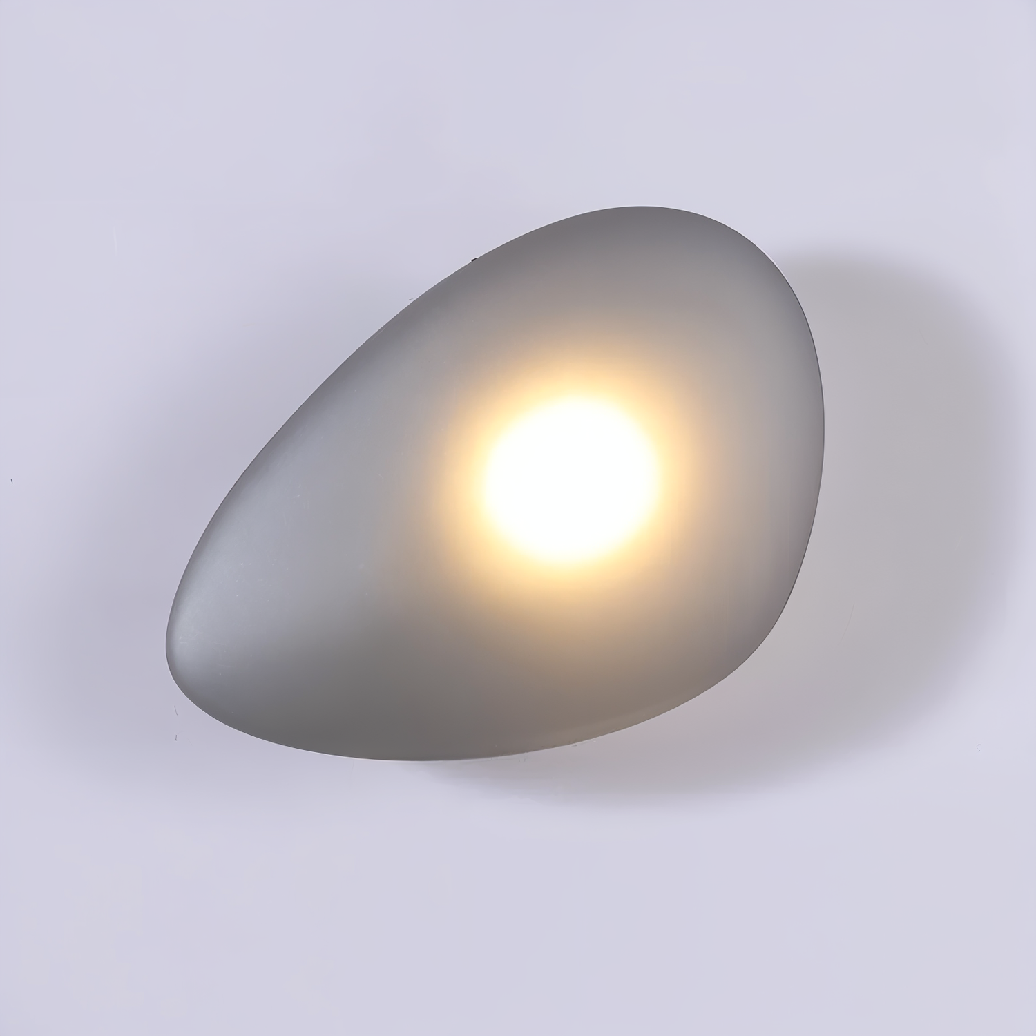 PebbleHue Vägglampa - LED Vägglampa i Glas i Nordisk Stil