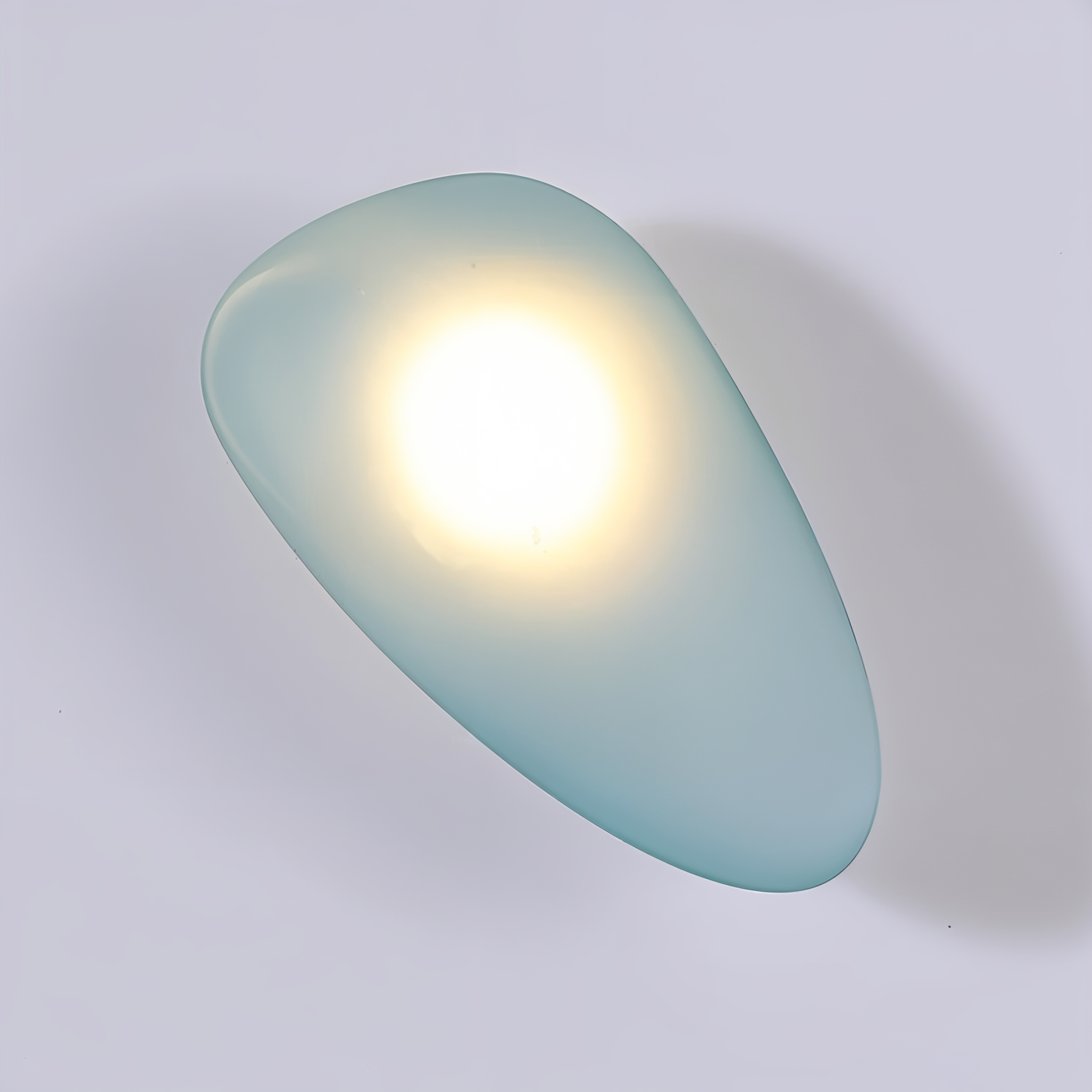 PebbleHue Vägglampa - LED Vägglampa i Glas i Nordisk Stil