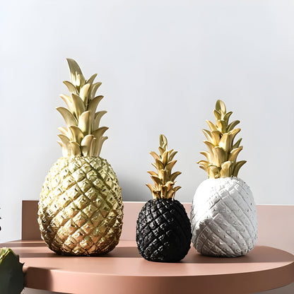 PineGlow Decor - Dekorativ Ananas-Ananas-Vardagsrumsdekor