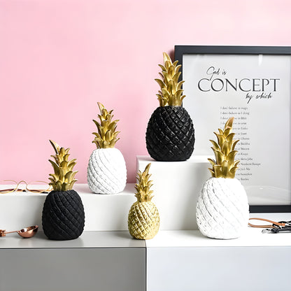 PineGlow Decor - Dekorativ Ananas-Ananas-Vardagsrumsdekor