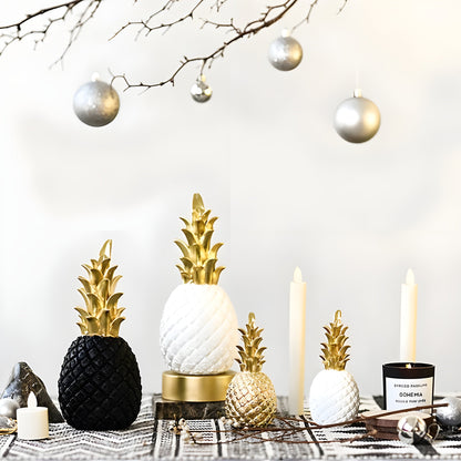 PineGlow Decor - Dekorativ Ananas-Ananas-Vardagsrumsdekor
