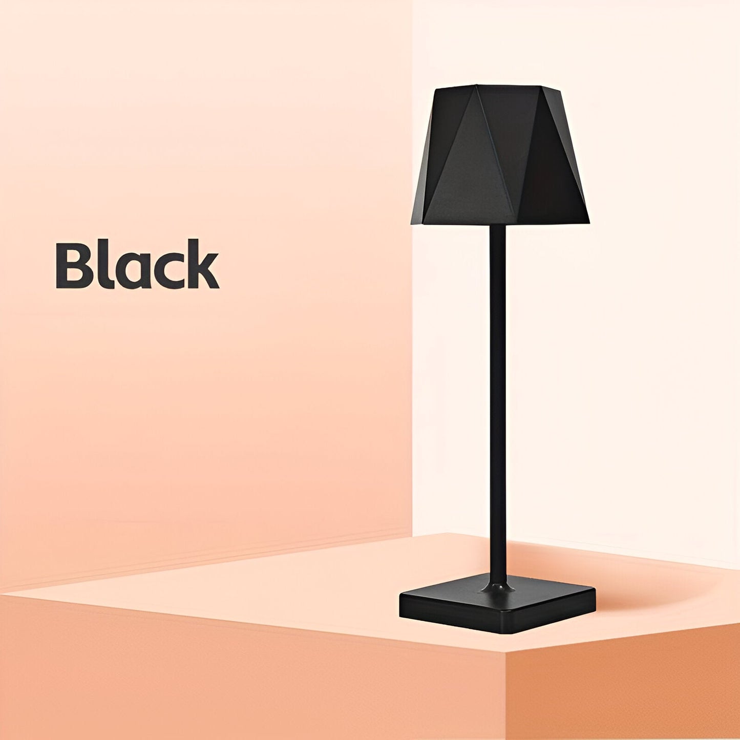 PolyGlow - Bärbar sexkantig LED-bordslampa - Vattentålig och uppladdningsbar