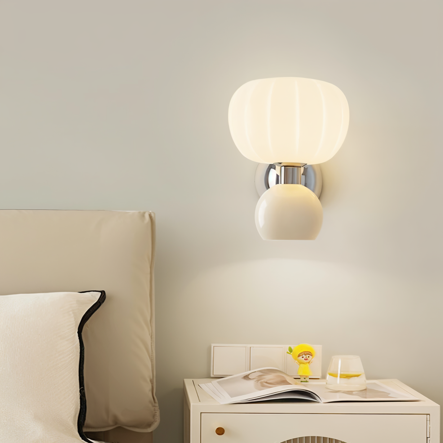 PumpkinGlow - Mjuk LED Pumpalampa med elegant dekorativ stil