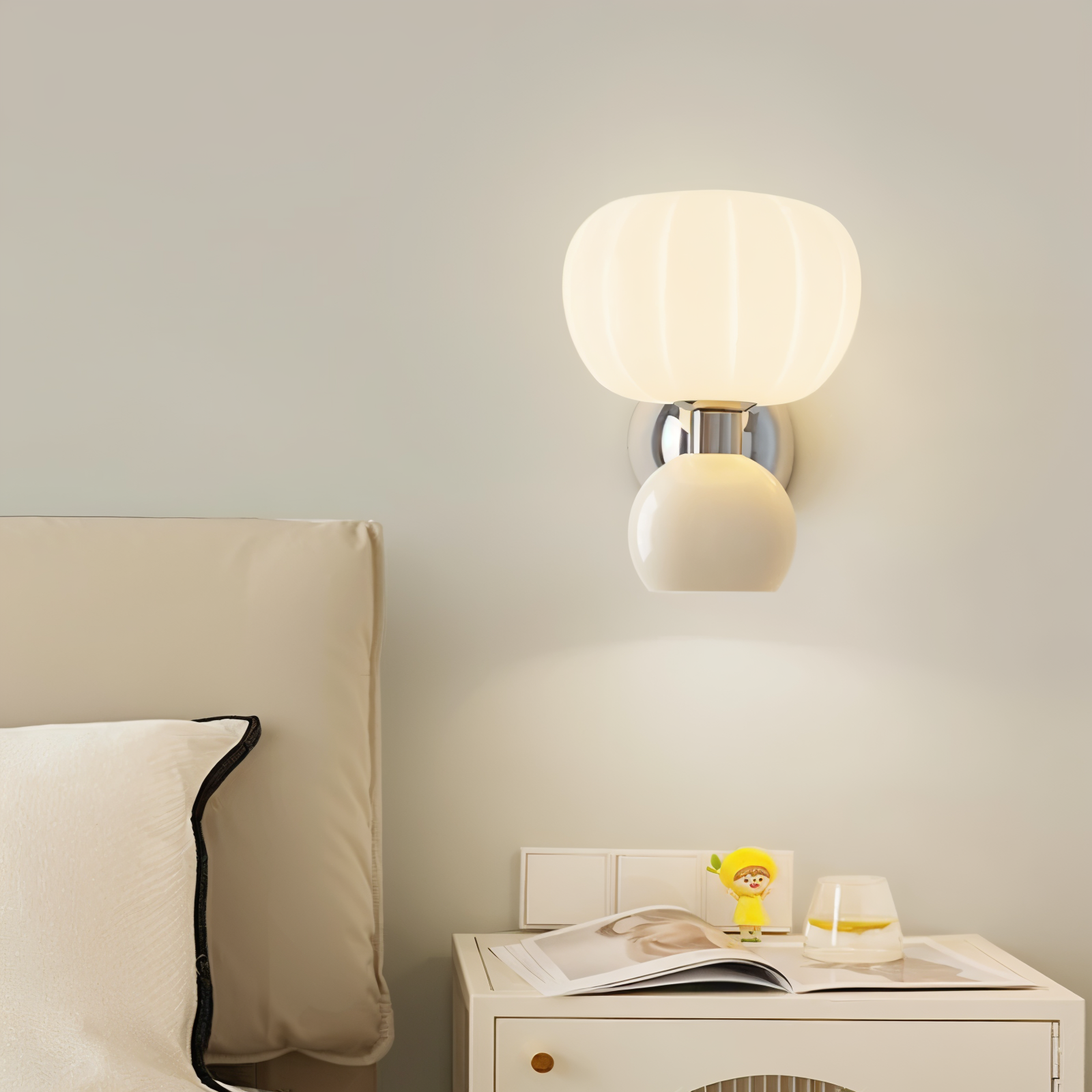 PumpkinGlow - Mjuk LED Pumpalampa med elegant dekorativ stil