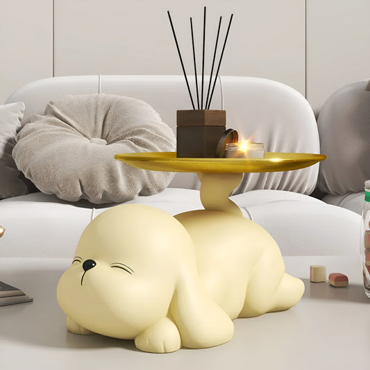 PuppyTail - Dekorativ hundnyckelhållareplatta för moderna hem