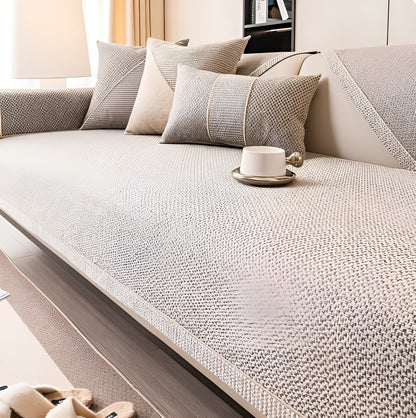 Soföverkast i bomullsblandning – Enkel och dekorativ | Perfekt för vilket vardagsrum som helst