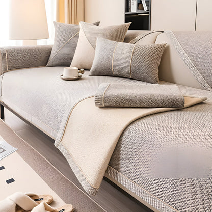 Soföverkast i bomullsblandning – Enkel och dekorativ | Perfekt för vilket vardagsrum som helst