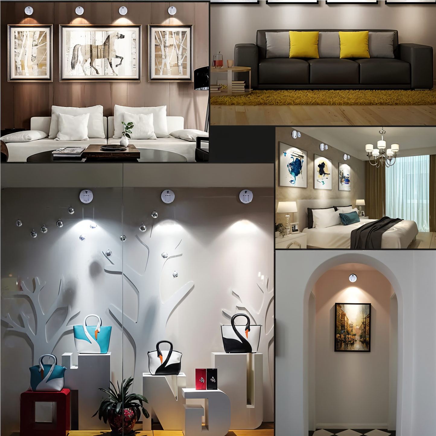 Carvallo – Dimbara LED Spotlampor för Trådlös Accentbelysning