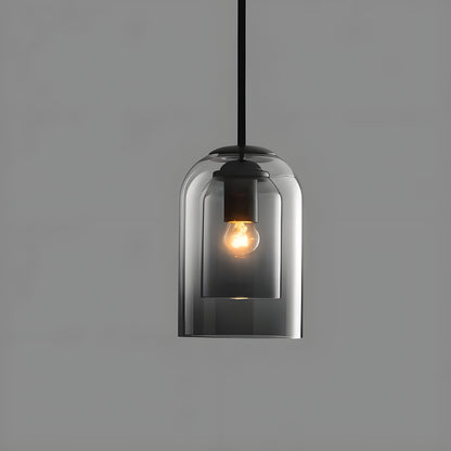 SkyGleam Light - Modern Dubbel Glas Pendellampa