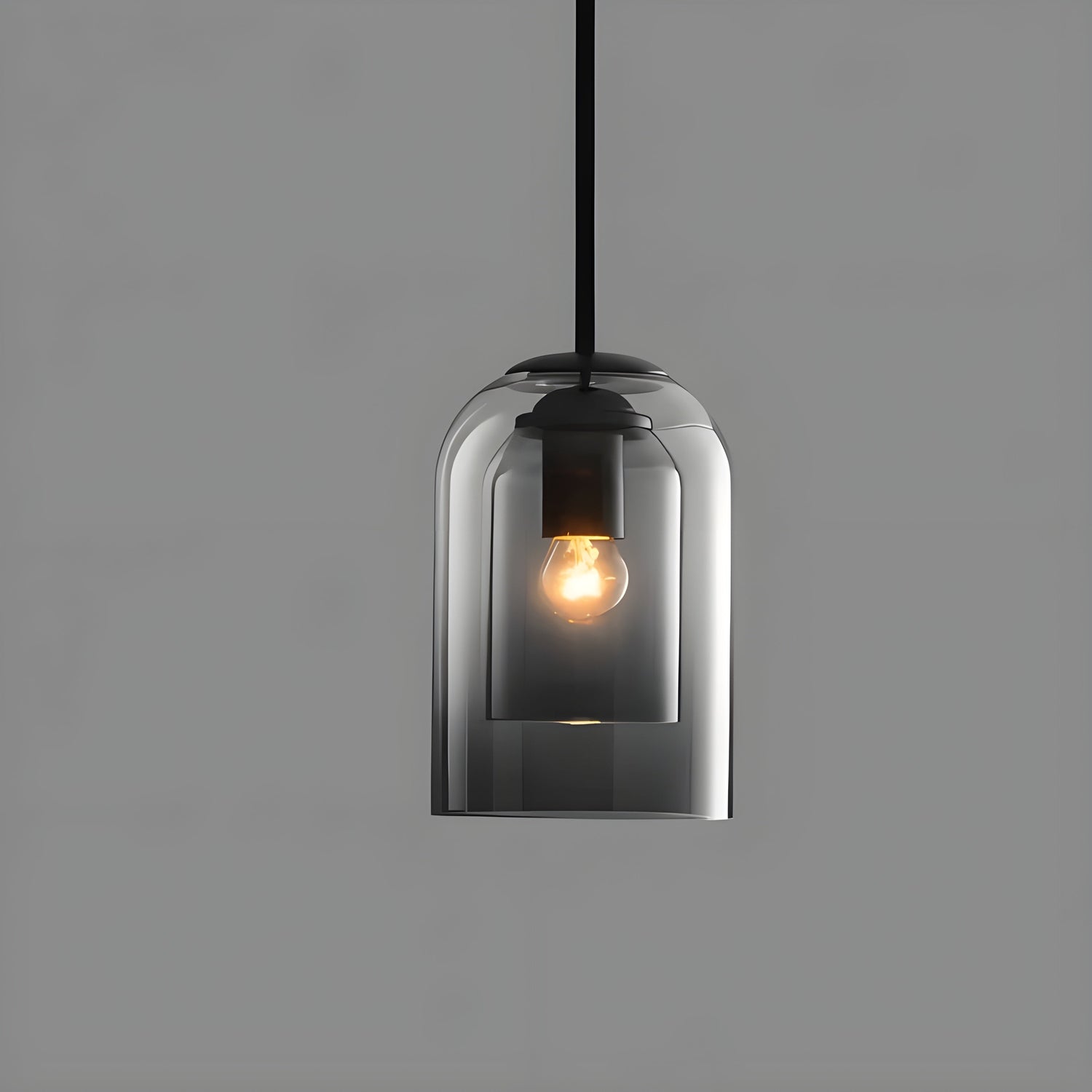 SkyGleam Light - Modern Dubbel Glas Pendellampa