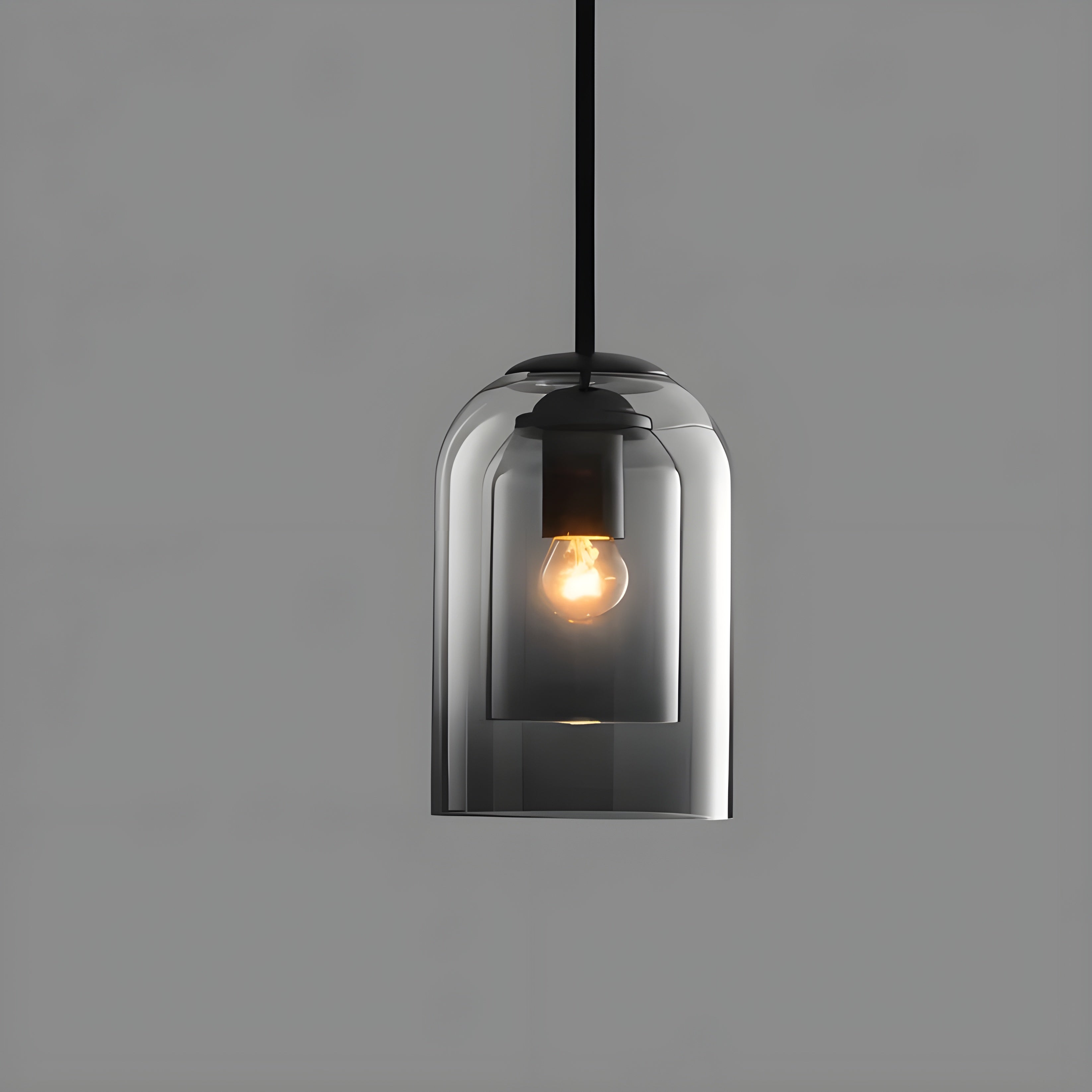 SkyGleam Light - Modern Dubbel Glas Pendellampa