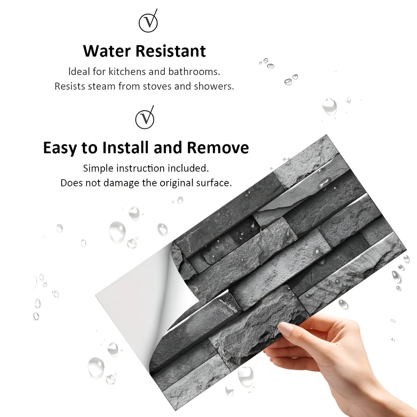 Carvallo - Snabbmonterade väggplattor för moderna interiörer med realistisk finish